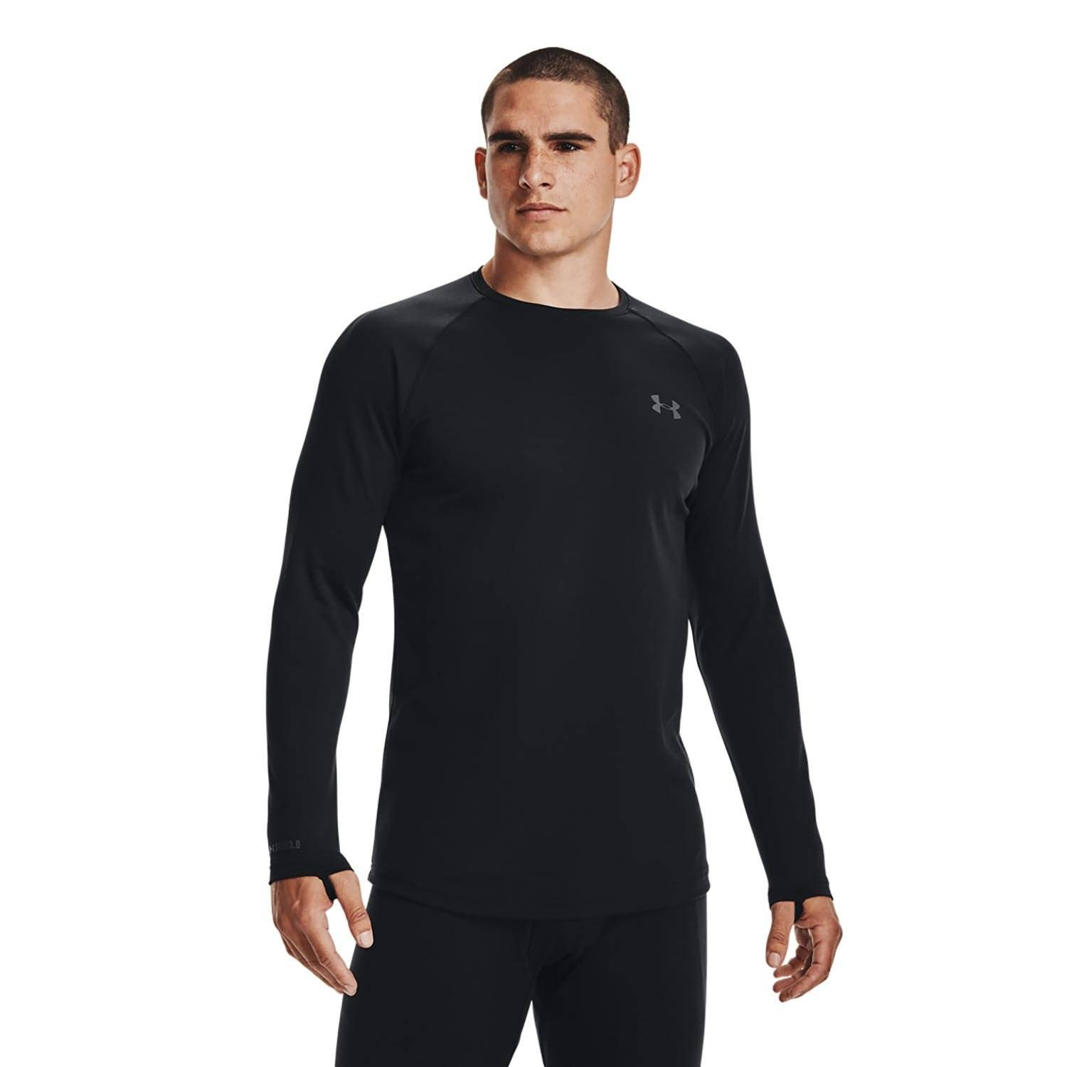 Under Armour Men's Base 3.0 Crew Shirt,Packaged