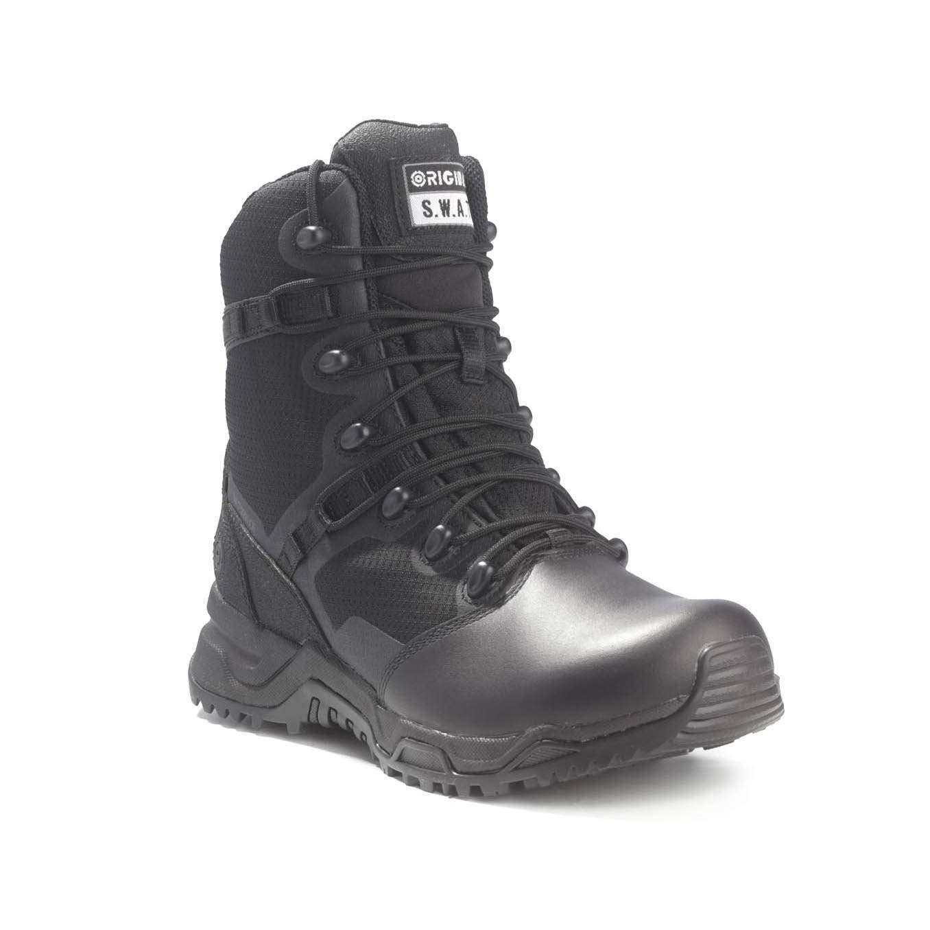 Original Swat Alpha Fury Original Swat Black Polishable Boots Original SWAT 187001 Alpha Fury 8"  Black Boot