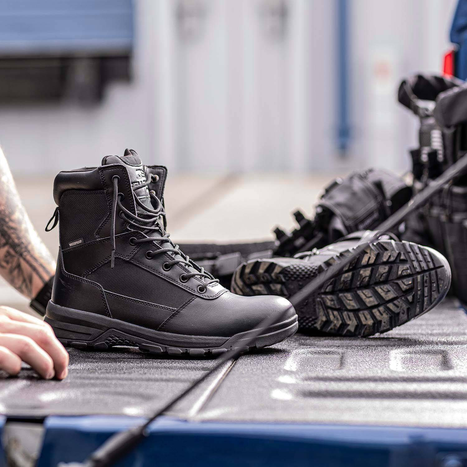 Belleville Spear Point Waterproof Composite Toe Side-Zip Tactical