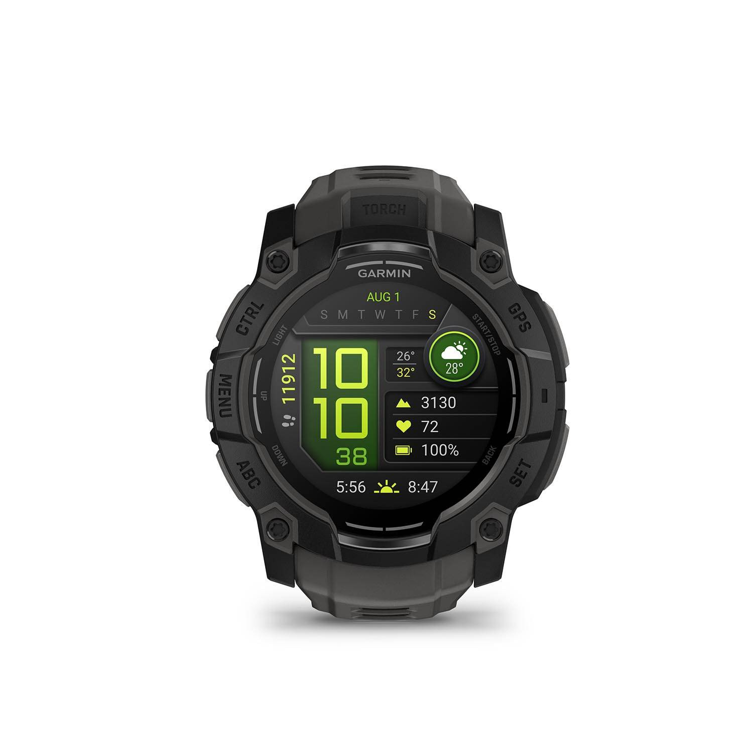 Garmin Instinct 3 Smartwatch, 50 mm, AMOLED