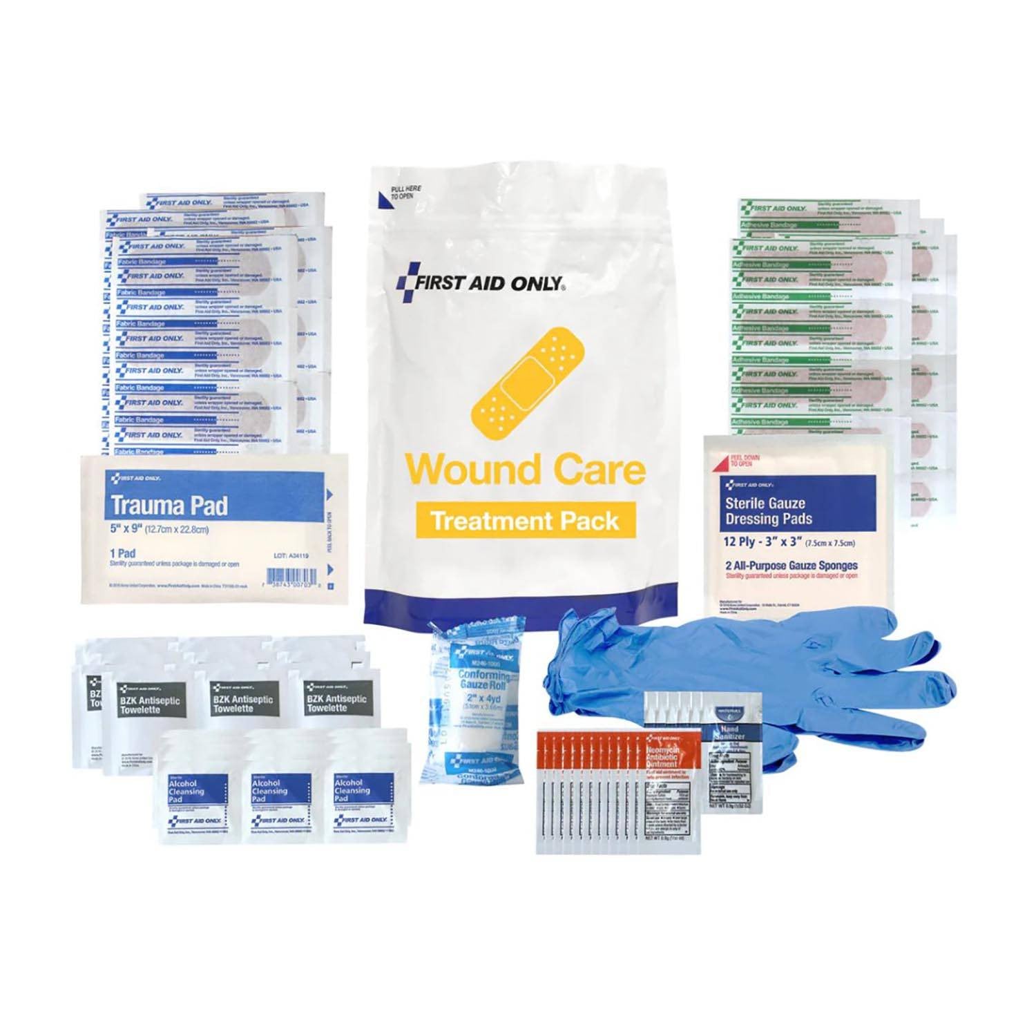 First Aid Only Wound Care Treatment Pack