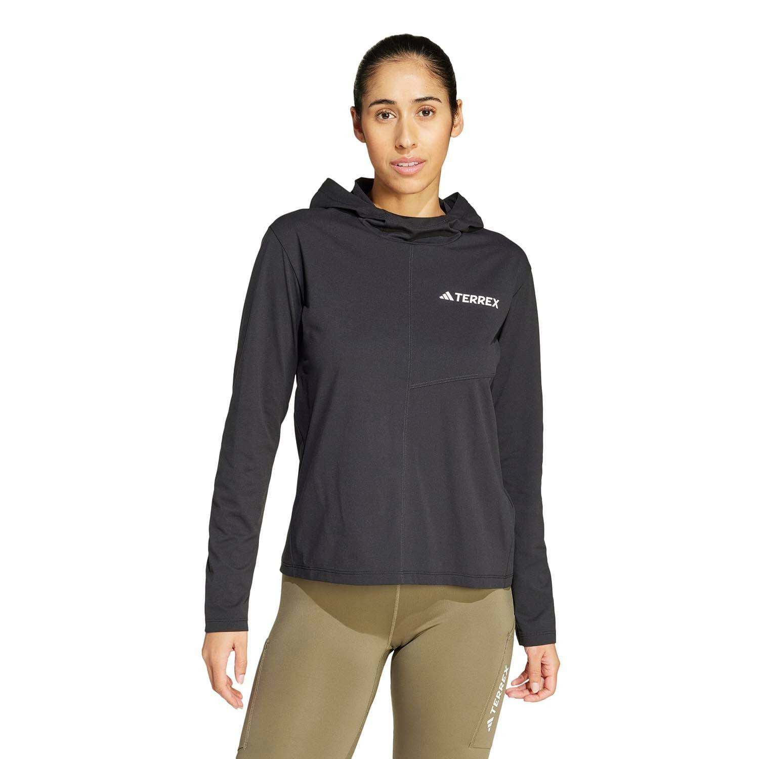 Adidas Women's Terrex Multi CLIMACOOL Hooded Long Sleeve Shirt