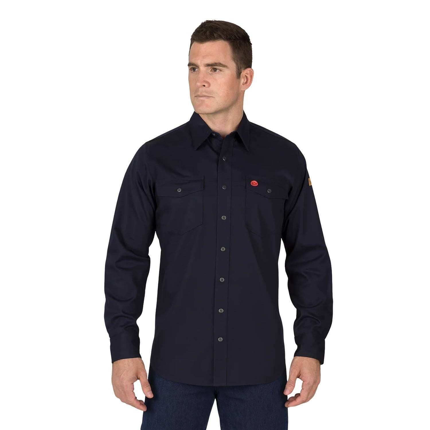 NKE Men's FR Shield Work Button-Down Shirt