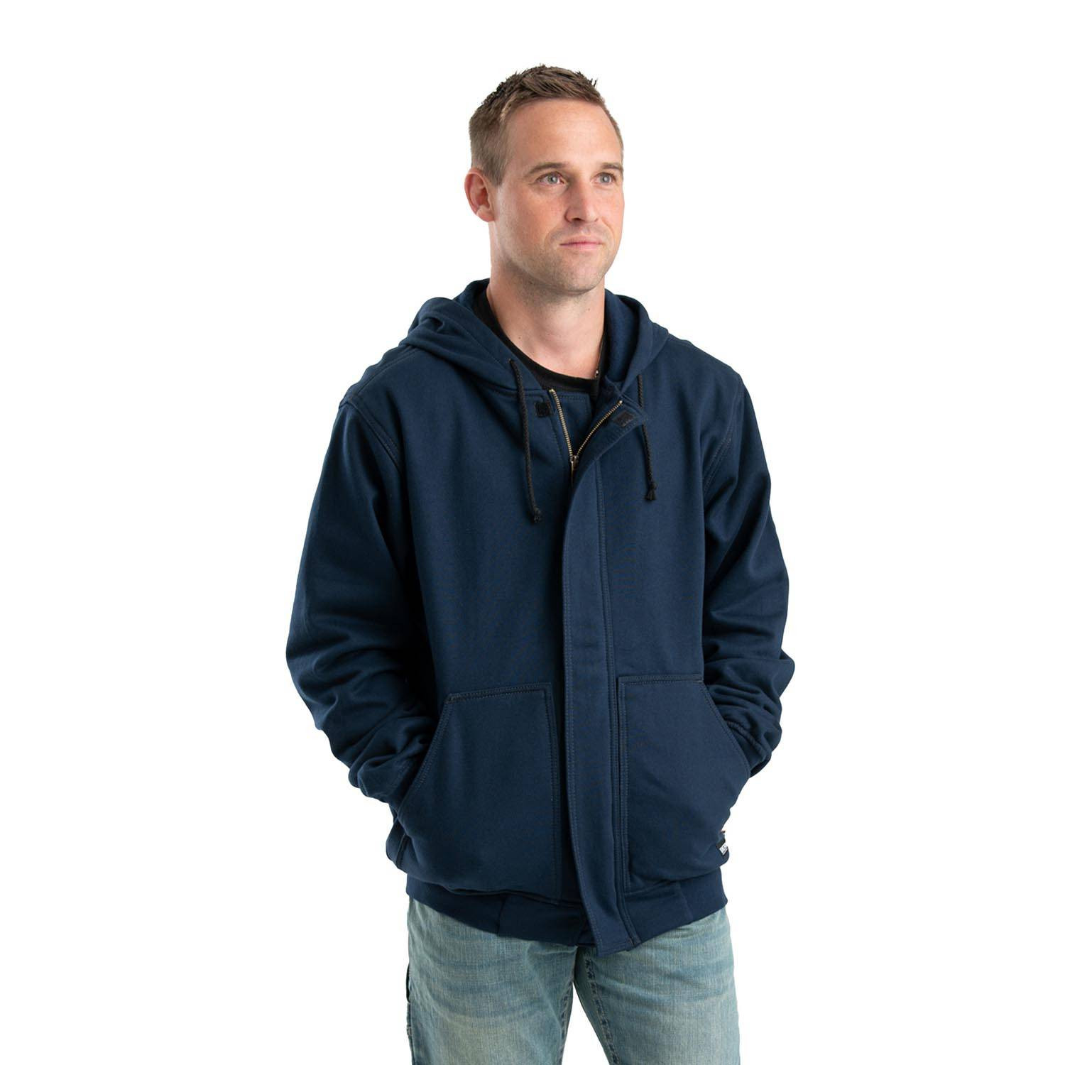 Berne Men's Flame Resistant Zippered Front NFPA 2112 Hooded