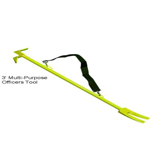 Leatherhead Tools Entry Tool with Lockwood Hook and Halligan Fork with Strap