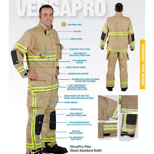 LION VersaPro Plus Rescue Wear Coat