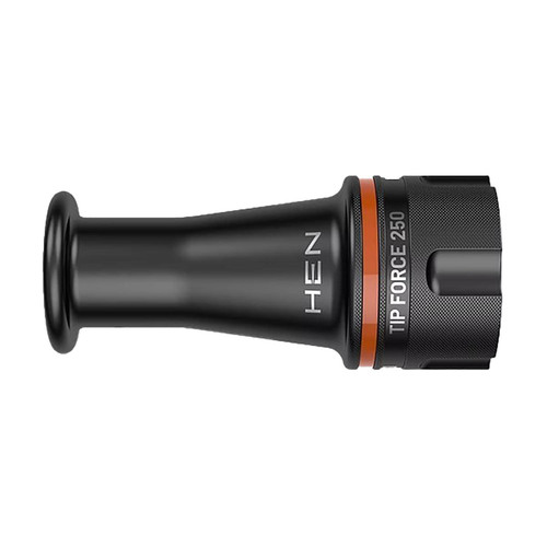 HEN TIP FORCE 250 Square-Tip Smoothbore Nozzle,250GPM at 45PSI