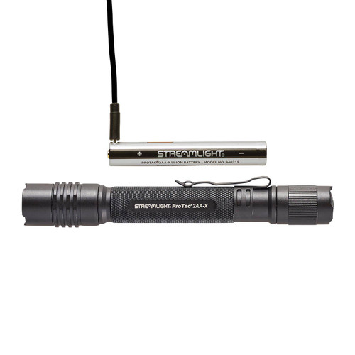 Streamlight ProTac 2AA-X USB Flashlight with Li-Po Battery and Charger