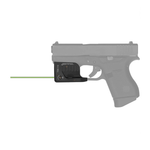 Nightstick Subcompact Weapon-Mounted Light w/ Green Laser - Glock G42/43/43X/48