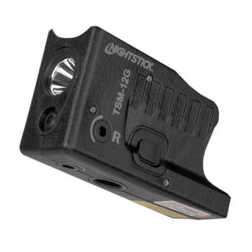 Nightstick Subcompact Weapon-Mounted Light w/ Green Laser - Glock 26/27/33