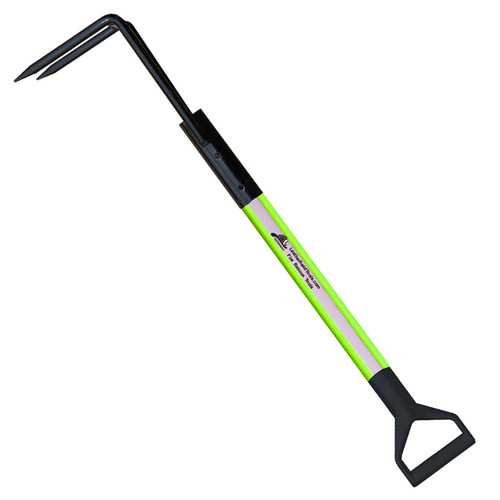 Leatherhead Tools 3' Rubbish Hook Dog-Bone Pole with D-Handle