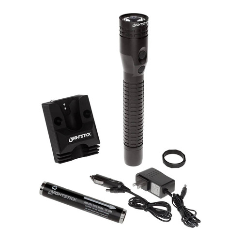Nightstick NSR-9940XL Metal Dual-Light Rechargeable Flashlight with Magnet
