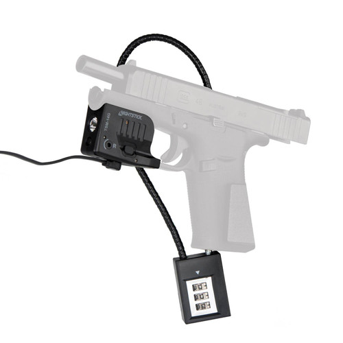 Nightstick Subcompact Weapon-Mounted Light w/ Green Laser - Glock 43X/48 MOS