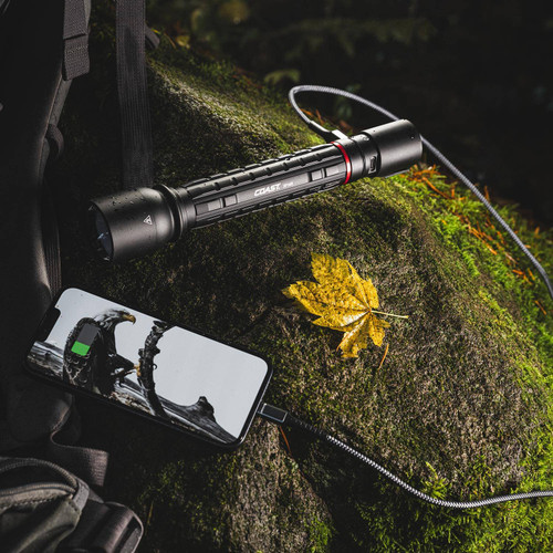 Coast XP14R Rechargeable Power Flashlight
