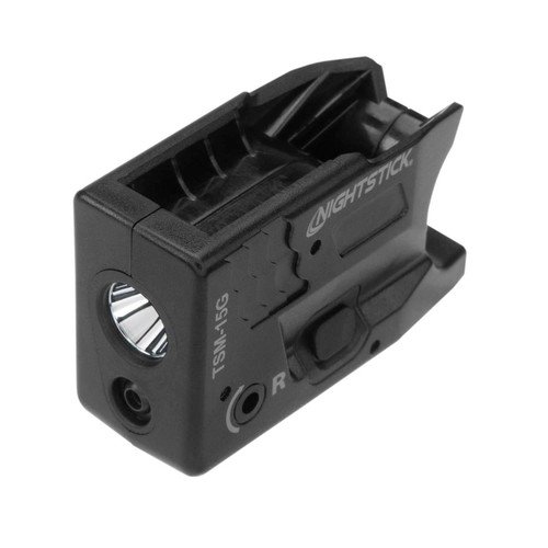 Nightstick Subcompact Weapon-Mounted Light w/ Green Laser - S&W M&P Shield/Shield Plus