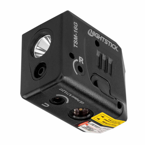 Nightstick Subcompact Weapon-Mounted Light w/ Green Laser - Springfield Hellcat