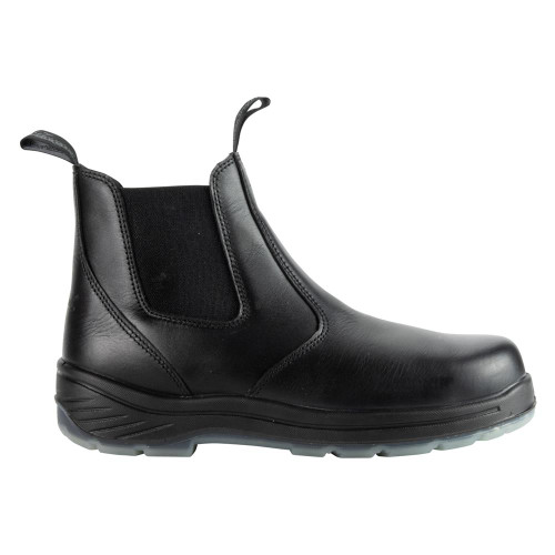 Thorogood 6" Black Quick Release Station Boot Safety Toe w/ Translucent Bottom