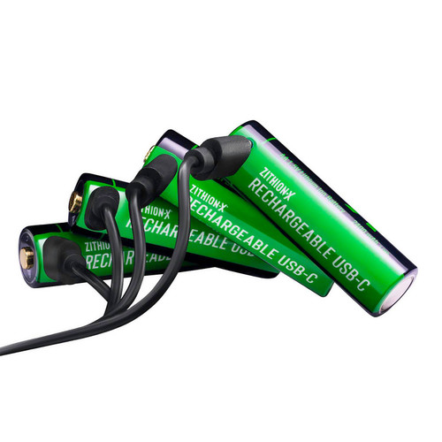 Coast ZITHION-X AA 4 Pack Rechargeable Batteries