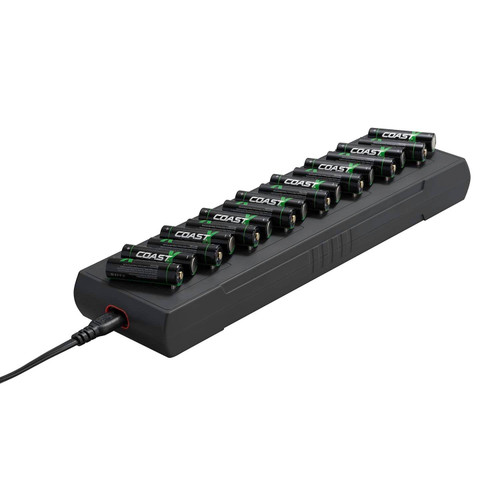 Coast ZXCS16 Zithion-X AA/AAA Battery 16 Port Charging Station