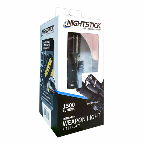 Nightstick Rechargeable Full Size Long Gun Light Kit