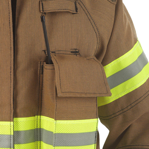 Lion Men's V-Force Turnout Coat with Pioneer Outer Shell