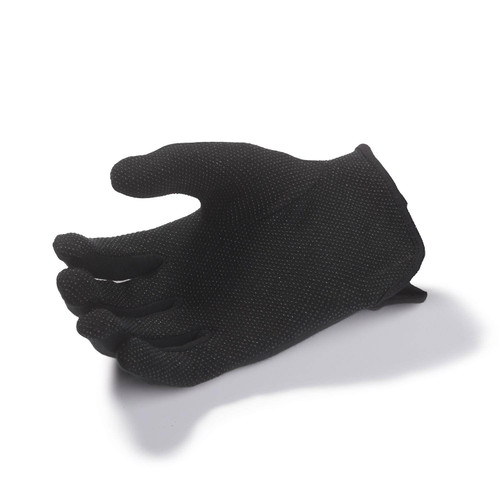 George Glove Black Cotton "Sure Grip" Gloves