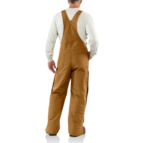 Carhartt Flame-Resistant Quilt-Lined Duck Bib Overall