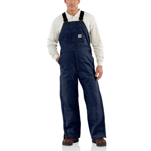 Carhartt Flame-Resistant Quilt-Lined Duck Bib Overall