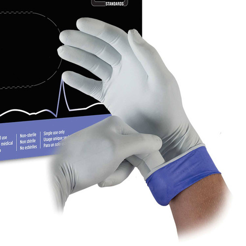 Microflex LIFESTAR EC Powder-Free Nitrile Exam Gloves