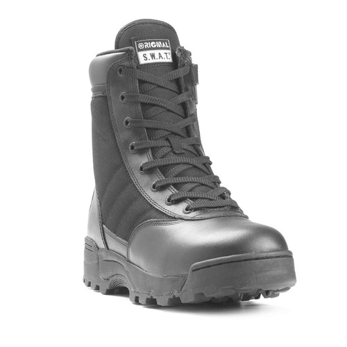 Original S.W.A.T. 9" Classic Side Zip Boot (Black)