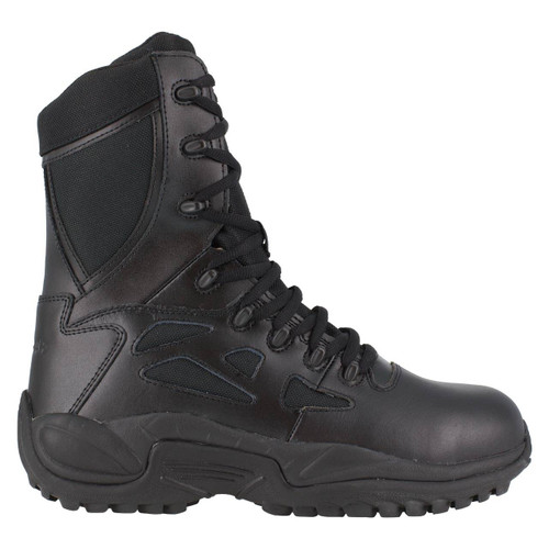 Reebok Women's 8" Rapid Response Side Zip Composite Toe Boot