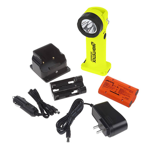 Nightstick Intrinsically Safe Dual-Light Angle-Light Rechargeable 1 AA