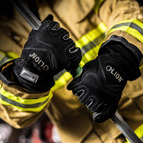 LION V-Force Cadet Leather Structural Fire Gloves