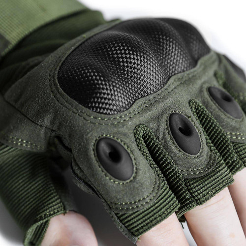 Mission Made Fingerless Hellfox Tactical Gloves
