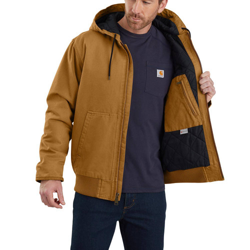 Carhartt Loose Fit Washed Duck Insulated Active Jac