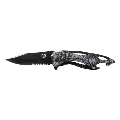 Mission Made Raptor Knife,Fall Camo & Black