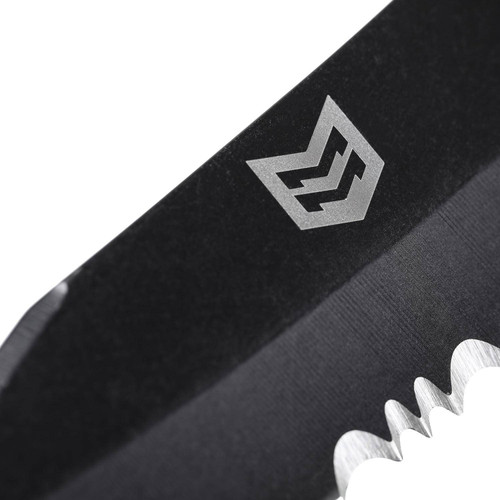 Mission Made Raptor Knife,Winter Camo & Black