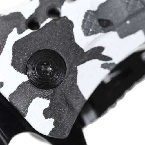 Mission Made Raptor Knife,Winter Camo & Black