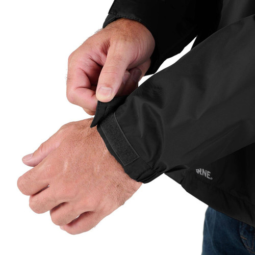 Berne Men's Coastline Lightweight Hooded Rain Jacket