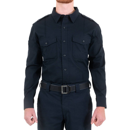 First Tactical Men's Long Sleeve Pro Duty Uniform Shirt