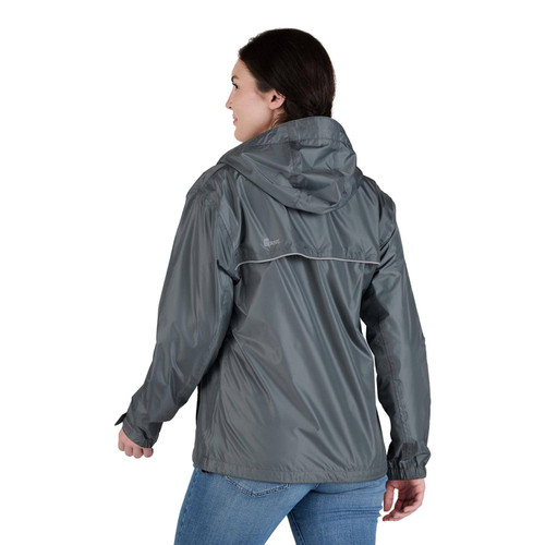 Berne Women's Coastline Lightweight Hooded Rain Jacket