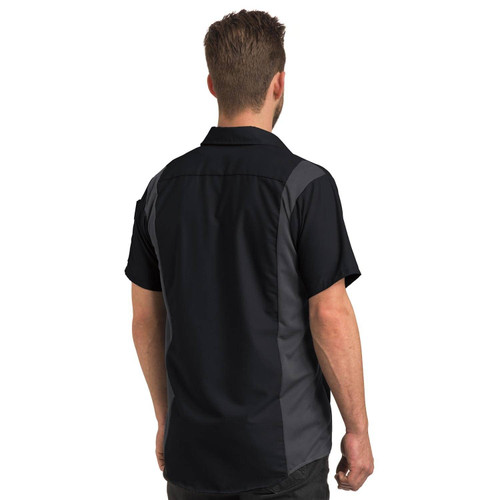 Red Kap Men's Performance Plus Shop Short Sleeve Shirt with Oilblok Technology