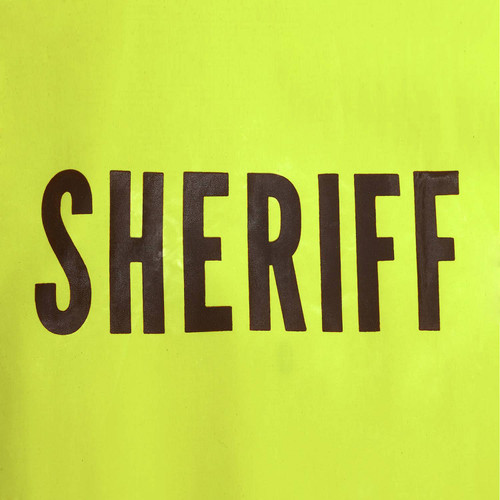 Neese Lime Green 48" PVC Vinyl Raincoat with Reflective Striping