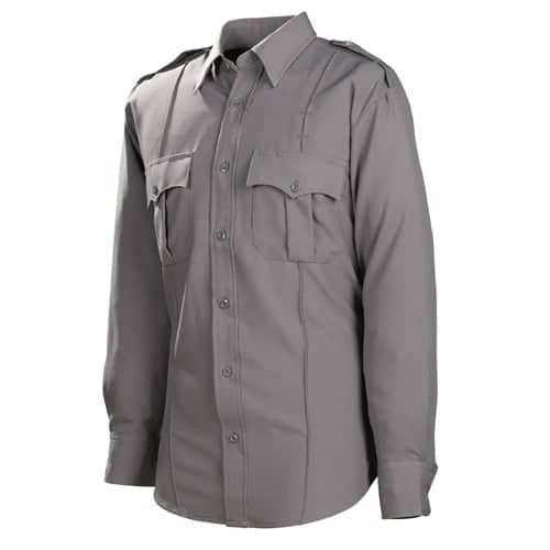 DutyPro Long Sleeve Polyester Solid Men's Shirt