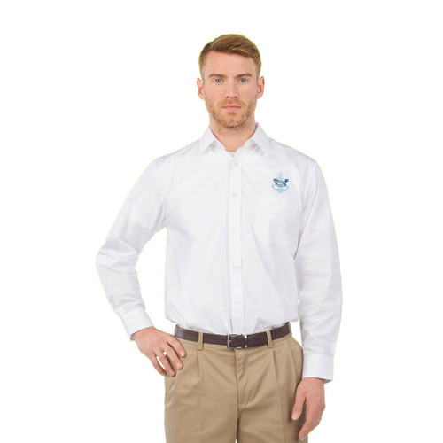 Edwards Men's Essential Broadcloth Dress Shirt