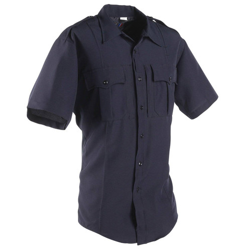 Flying Cross Men's Power Stretch Polyester Short Sleeve Duty Shirt