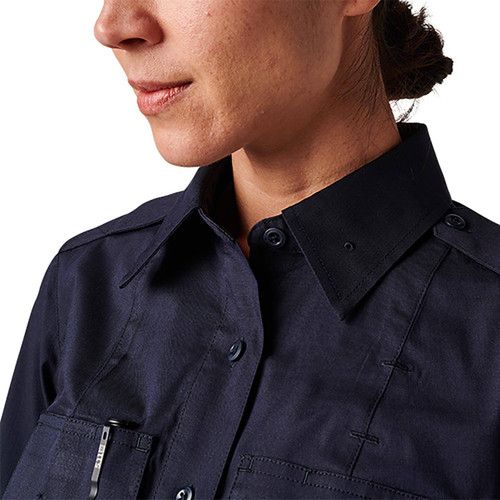 5.11 Women's NYPD Stryke Ripstop Long Sleeve Shirt 5.11 Women's NYPD Stryke Ripstop Long Sleeve Shirt