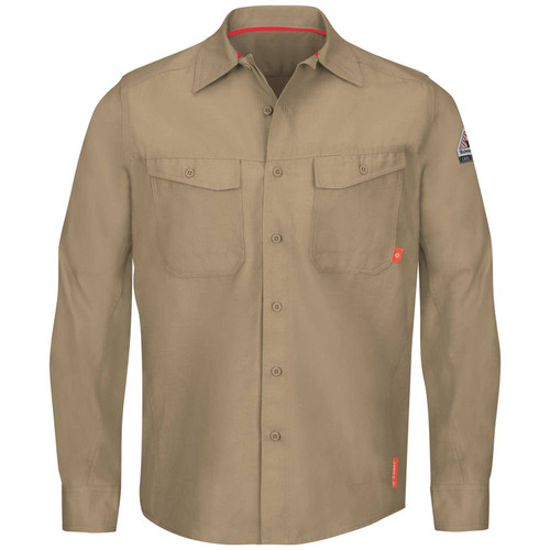 Red Kap Men's Bulwark Flame Resistant iQ Series Endurance Work Shirt
