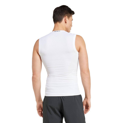 Adidas Men's TechFit Compression Sleeveless Training T-Shirt