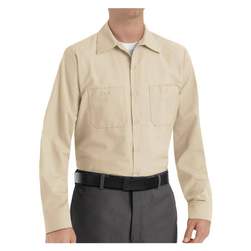 Red Kap Poly Cotton Long Sleeve Work Shirt